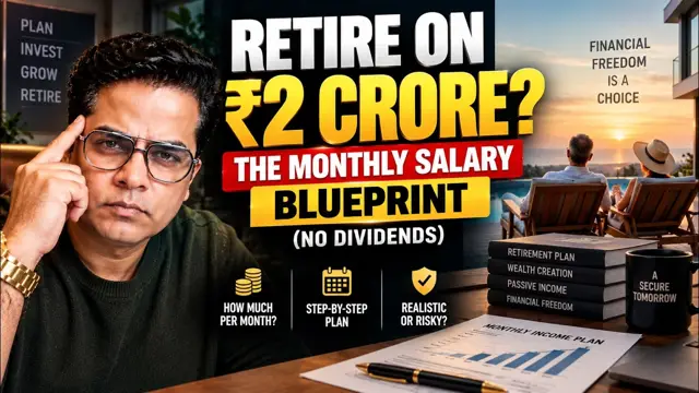 ₹2 Crore Me Retirement Kya Safe Hai? Monthly Income Blueprint — Sumit Bhardwaj, SB Stocks